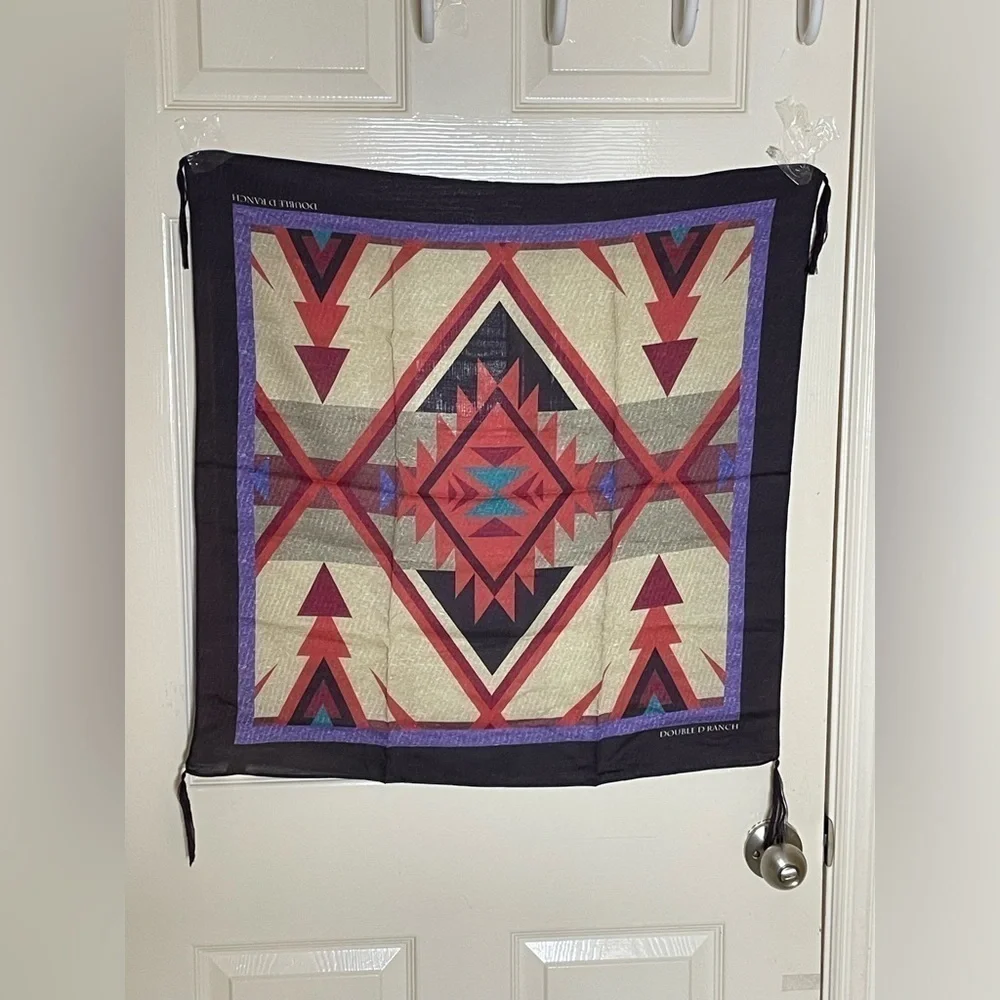 New Double D Ranch Good Robe Scarf Coral Beige Purple Black Red Blue 25